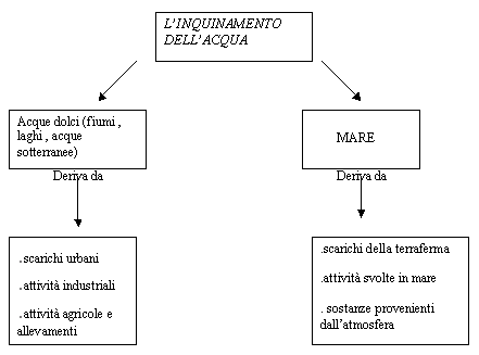 inquinamento dell acqua